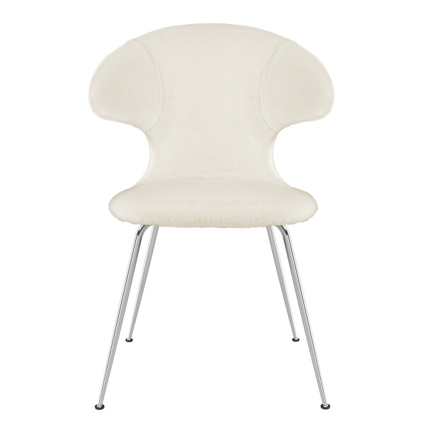 UMAGE Time Flies tuoli, kromi - teddy white image