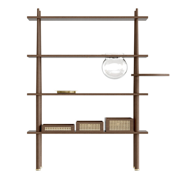 UMAGE Stories dark oak Glass bowl image