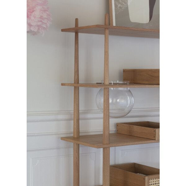 UMAGE Stories shelf with Glass bowl image