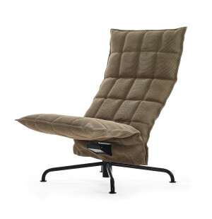 Benfärg: Matt svart, Tygfärg: SAND 25659 | Natural Black image