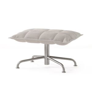 Benfärg: Matt krom, Tygfärg: SAND 256151 | Stone White image