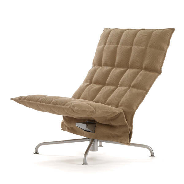 Wide Swivel k Chair star base Sand natural kuva
