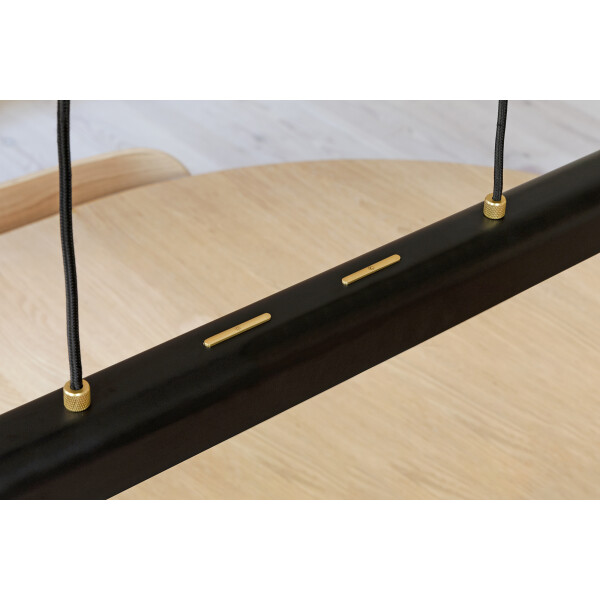 UMAGE Hazel Branch black brushed brass detail image