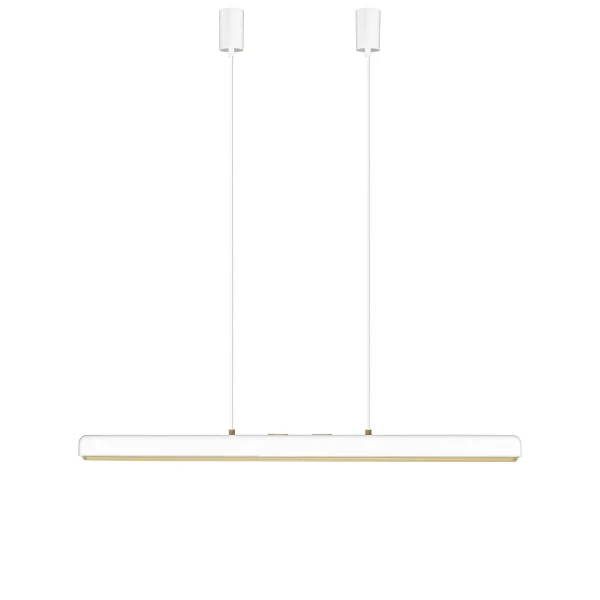 UMAGE packshot 2454 Hazel Branch white brushed brass kuva