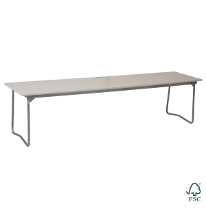 Grythyttan Stålmöbler PENKKI 9, valkoinen/kuumasinkitty kuva