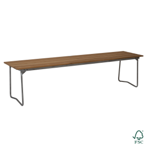 Grythyttan Stålmöbler PENKKI 9, öljytty tammi/kuumasinkitty kuva