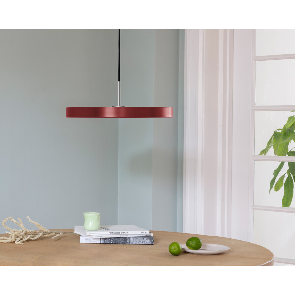 UMAGE Asteria medium ruby red with metal cover steel image