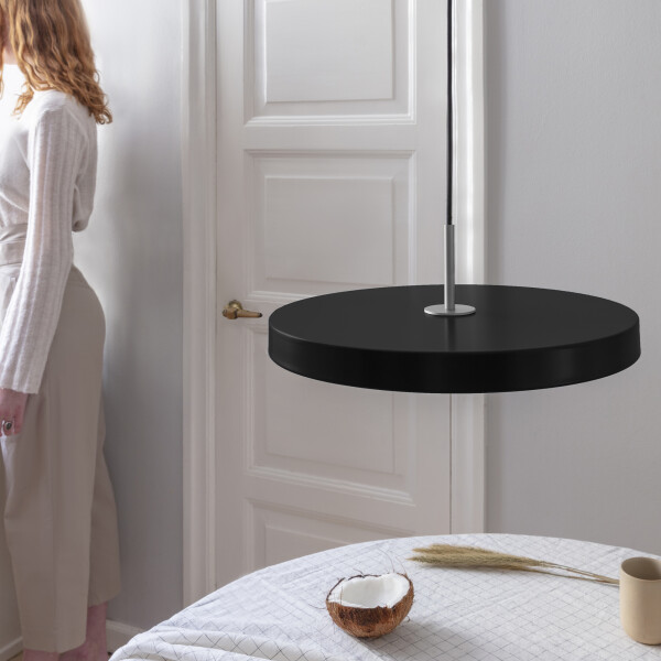 UMAGE Asteria medium black with metal cover steel image