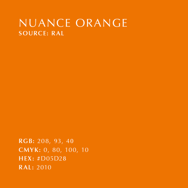 Umage colour swatch nuance orange kuva
