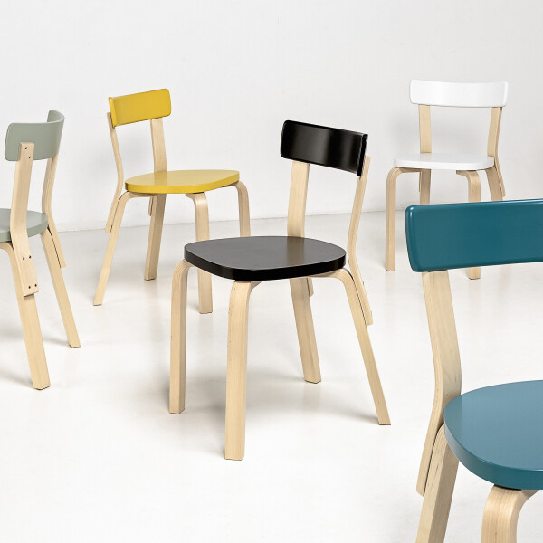 Chair 69 birch black image