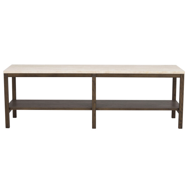 Rowico Orwel console table45 beige travertine brown oak 120911 a kuva