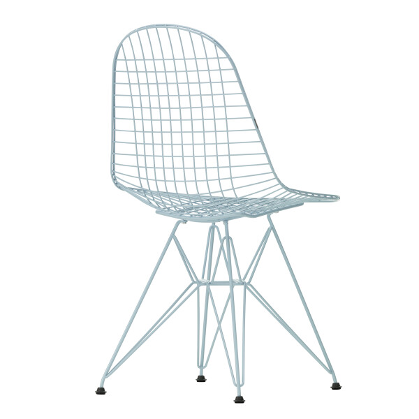 Vitra Wire Chair DKR Colours sky blue back kuva