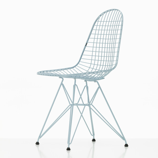 Vitra Wire Chair DKR Colours sky blue side kuva