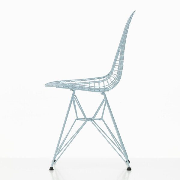 Vitra Wire Chair DKR Colours sky blue side kuva