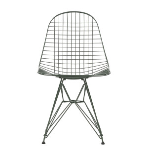 Vitra WIRE CHAIR DKR, dark green kuva
