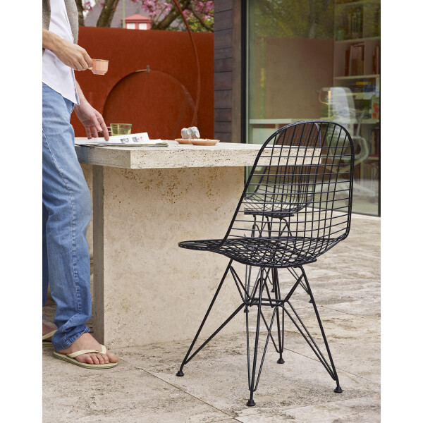 Vitra Wire Chair DKR black image