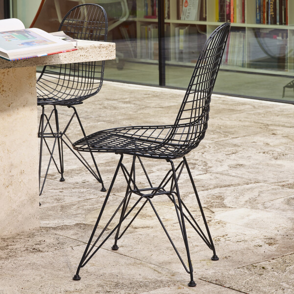 Vitra Wire Chair DKR black kuva