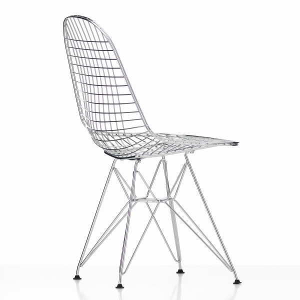 Vitra Eames Wire Chair DKR chrome back kuva
