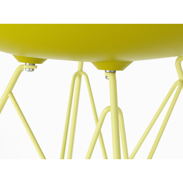 Vitra Eames DSR Colours mustard citron detail kuva