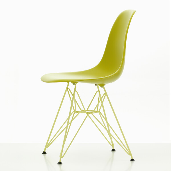 Vitra Eames DSR Colours mustard citron side kuva