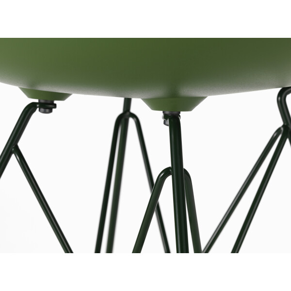 Vitra Eames DSR Colours forest dark green detail image
