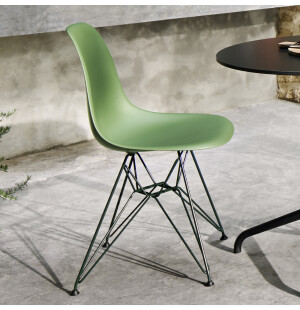 Vitra EAMES DSR RE tuoli, forest/dark green kuva