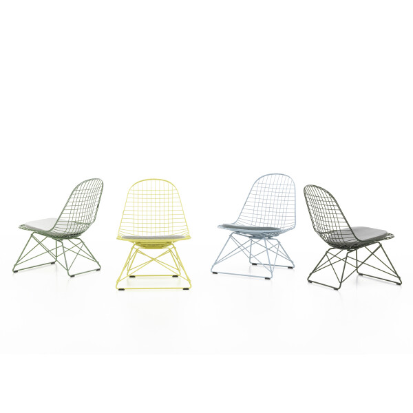 Vitra Wire Chair LKR with Soft Seats Outdoor, group kuva