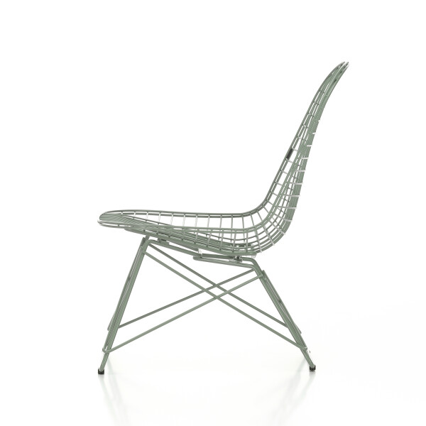 Vitra Wire Chair LKR Colours Eames sea foam green side kuva