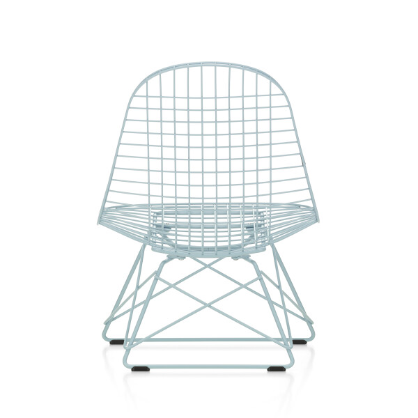 Vitra Wire Chair LKR Colours sky blue back image