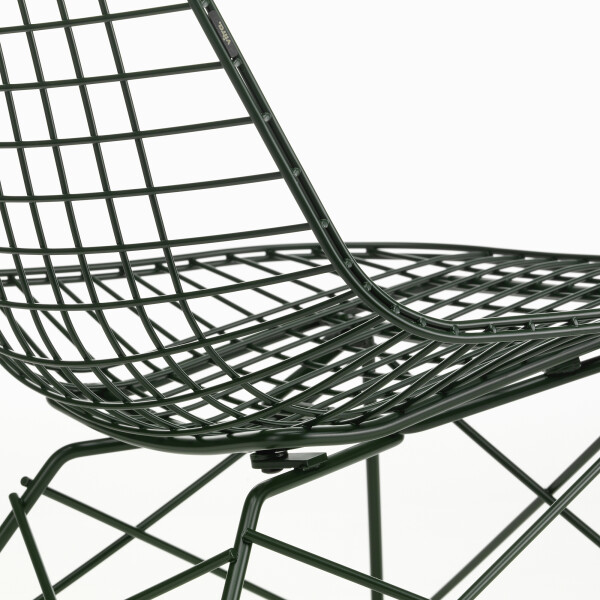Vitra Wire Chair LKR Colours dark green detail image