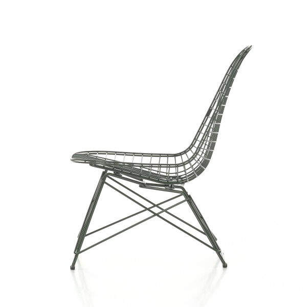 Vitra Wire Chair LKR Colours dark green side image