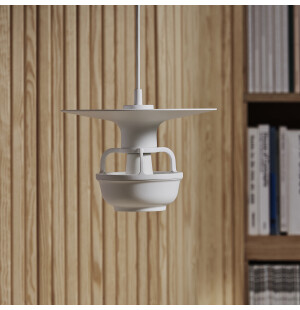 Artek KORI Pendant Light with Disc Shade, vit image