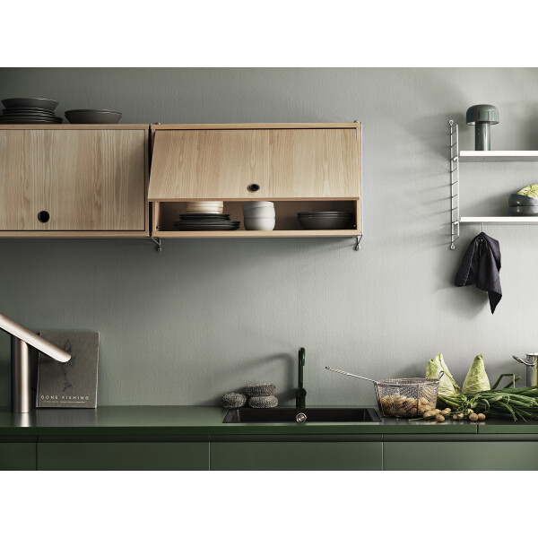 String System kaappi nosto-ovella saarni keittiö image