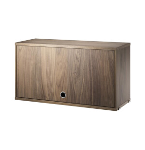 String SYSTEM kaappi nosto-ovella, 78x30 pähkinä kuva