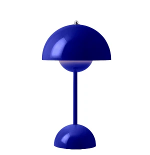 &Tradition FLOWERPOT VP9 PORTABLE pöytävalaisin, cobalt blue kuva
