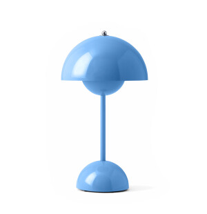 &Tradition FLOWERPOT VP9 PORTABLE pöytävalaisin, swim blue kuva