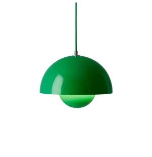&Tradition FLOWERPOT VP1 riippuvalaisin, signal green kuva