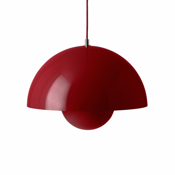 Flowerpot VP7 Vermillion Red off kuva