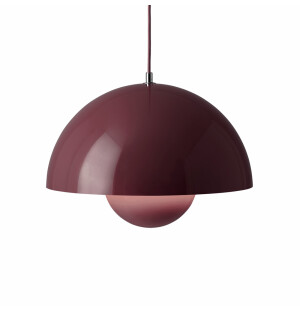 &Tradition FLOWERPOT VP7 riippuvalaisin, dark plum kuva