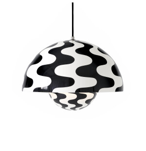&Tradition FLOWERPOT VP7 riippuvalaisin, pattern black/white kuva
