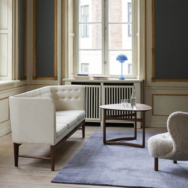 &Tradition Flowerpot VP3 swim blue, Mayor sofa, Drop Leaf table image