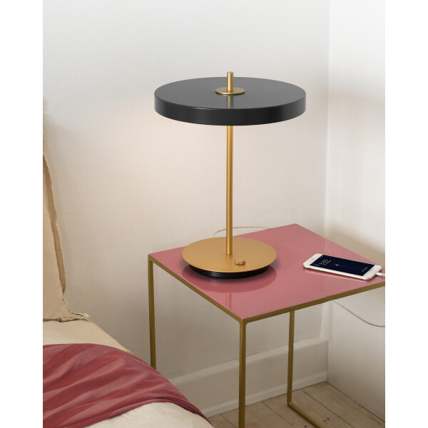 UMAGE Asteria table pöytävalaisin anthracite grey kuva