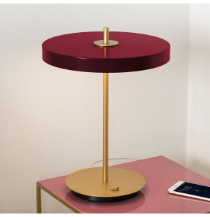 Umage ASTERIA TABLE pöytävalaisin, ruby red kuva