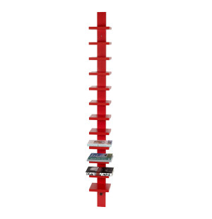 Källemo PILASTER hylly nro 7 kandell punainen kuva