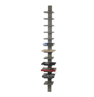 Källemo PILASTER hylly nro 13 harmaa kuva