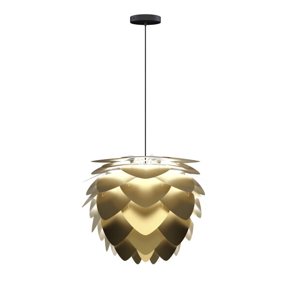 UMAGE 2121 Aluvia medium brushed brass 4008 Canopy black image