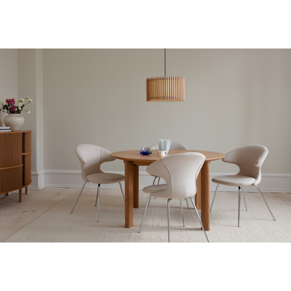 UMAGE Komorebi large circle oak, Comfort Circle oak, Time Flies white sands image