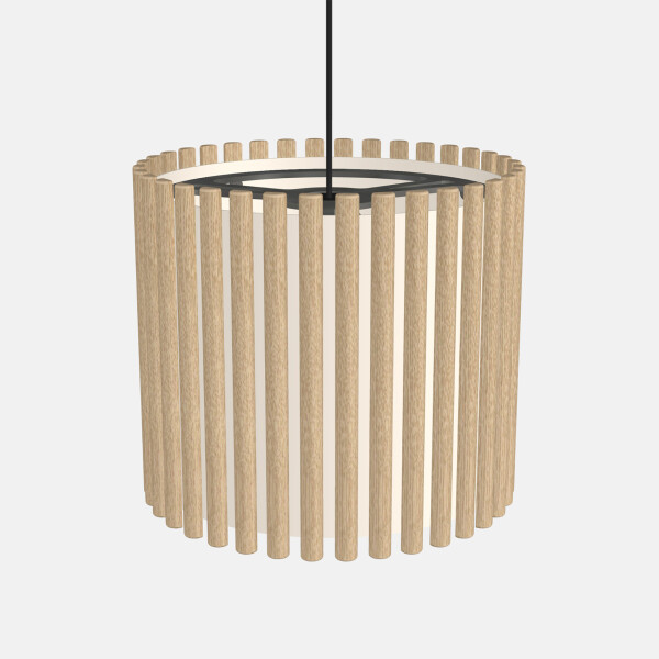 UMAGE Komorebi medium circle oak 3D image