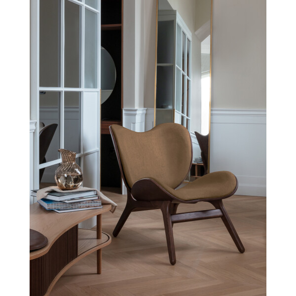 UMAGE A Conversation Piece dark oak sugar brown audacious tv bench hazelnut image