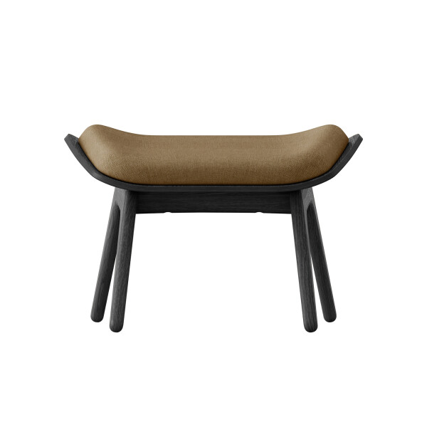UMAGE The Reader ottoman black oak sugar brown kuva